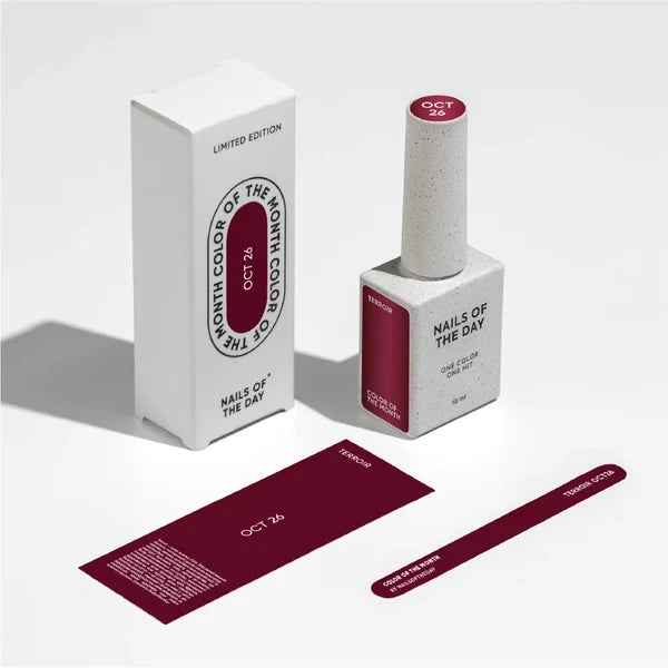 NAILSOFTHEDAY Color del Mes Octubre 2026 - Terroir, 10 ml