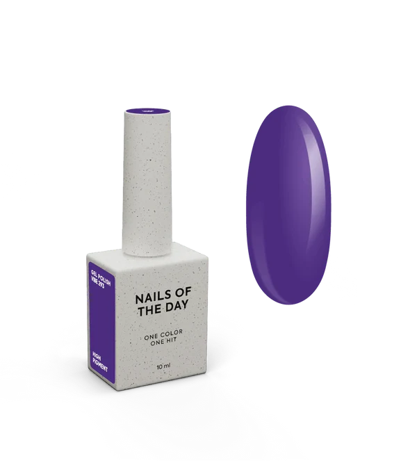 NAILSOFTHEDAY Gel Polish Vibe 293 — violeta intenso, 10 ml