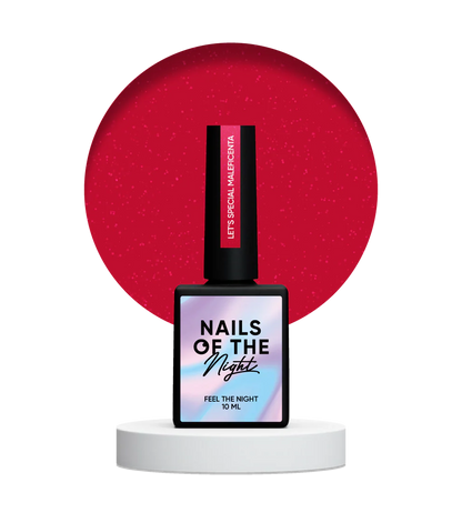 NAILSOFTHEDAY Let’s special Maleficienta — esmalte reflectante Rojo Oscuro, 10 ml