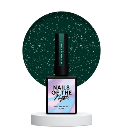 NAILSOFTHEDAY Let’s Special Kevin 351— Esmalte Verde Oscuro, 10 ml
