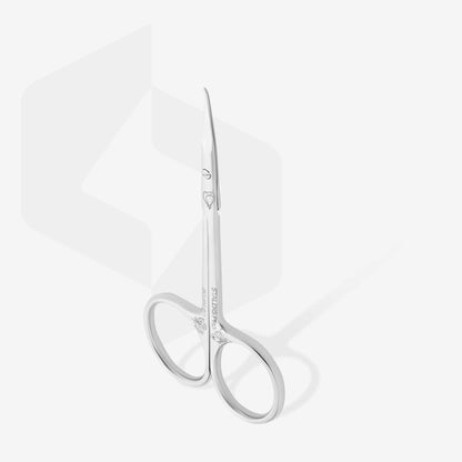 Tijeras profesionales para cutícula con gancho EXCLUSIVE 23 TIPO 1 (magnolia)