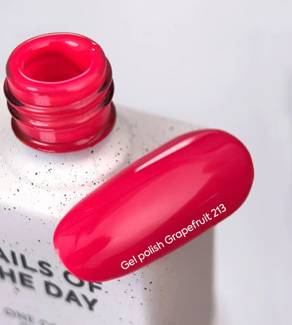 NAILSOFTHEDAY Gel Polish Grapefruit — esmalte semipermanente neón frambuesa, 10 ml