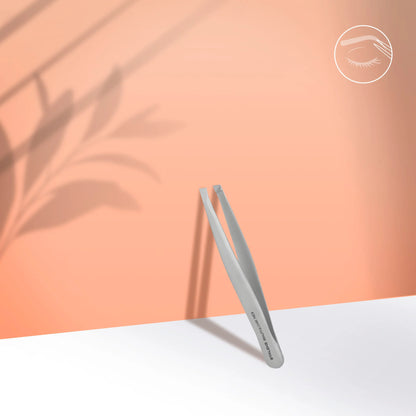 Pinza para cejas BEAUTY & CARE 10 TIPO 3 (bardes anchos y biselados)