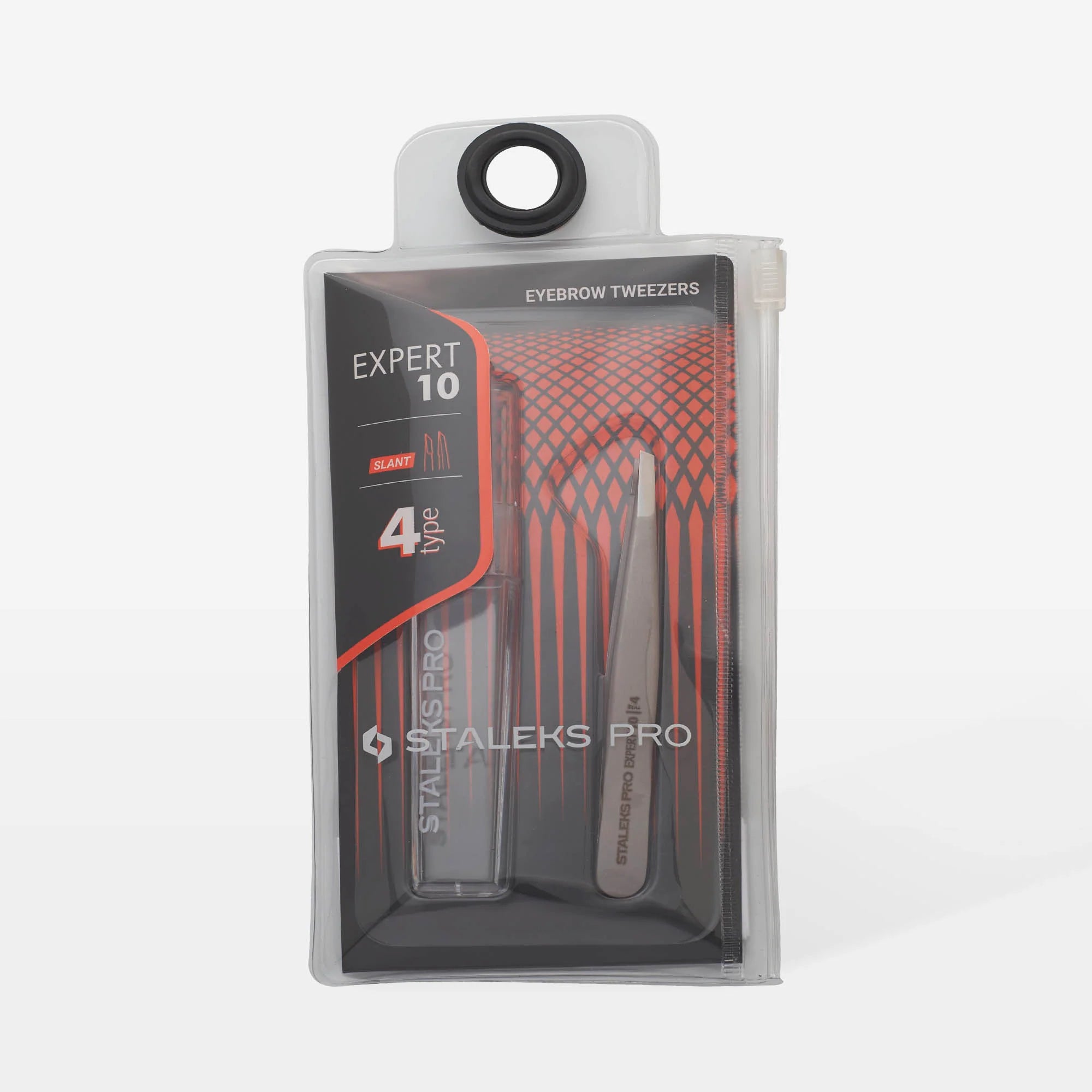 Pinza para cejas EXPERT 10 TIPO 4 (bordes biselados estrechos)