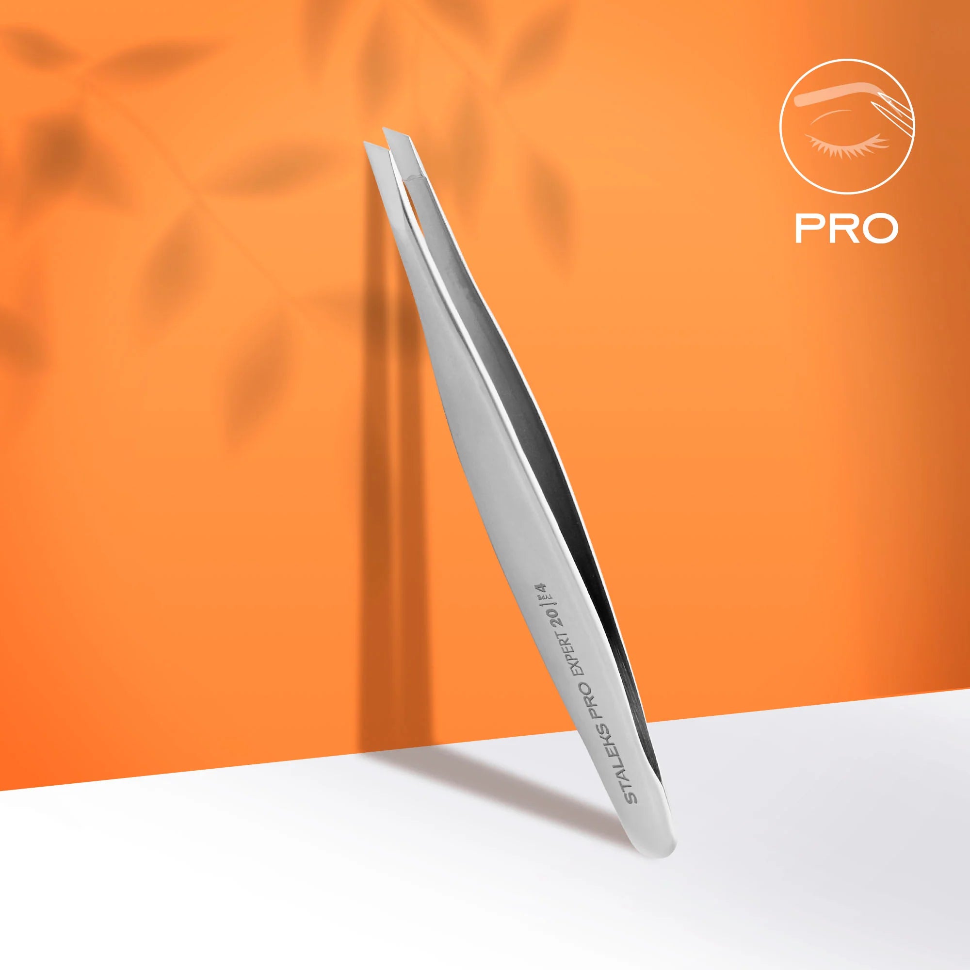 Pinza para cejas EXPERT 20 TIPO 4 (bordes biselados estrechos)