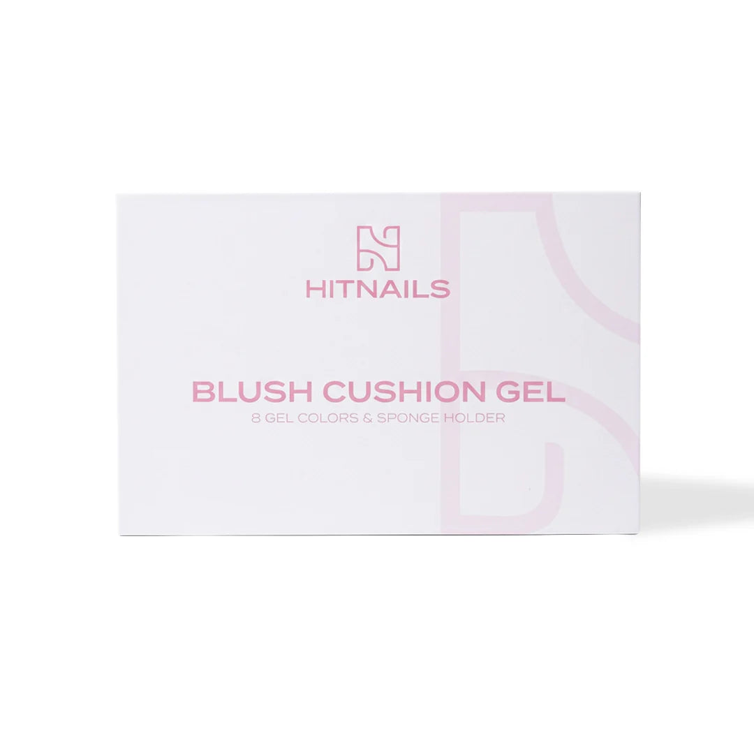 Blush Cushion Gel - 8 colores + Aplicador con Esponjas