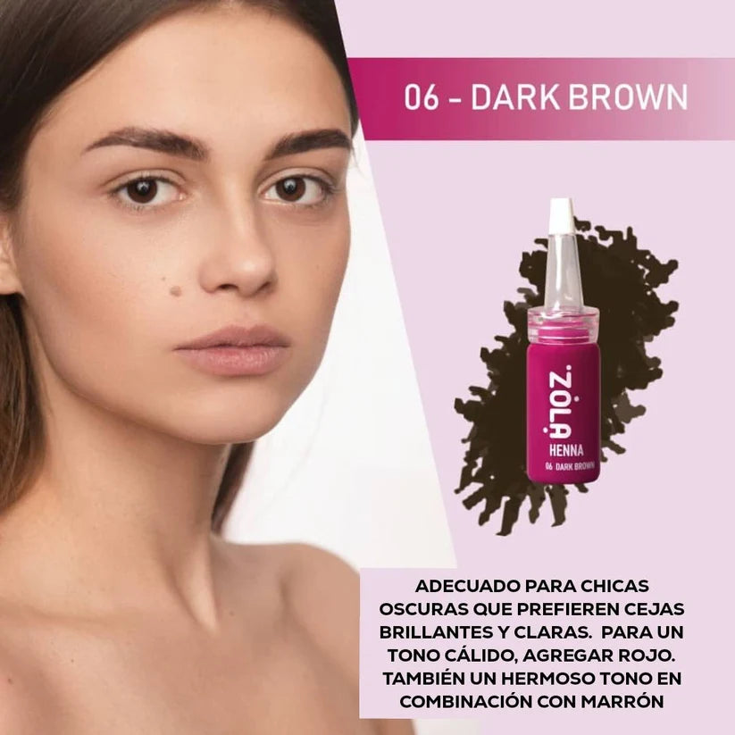 ZOLA Henna para Cejas 10 g