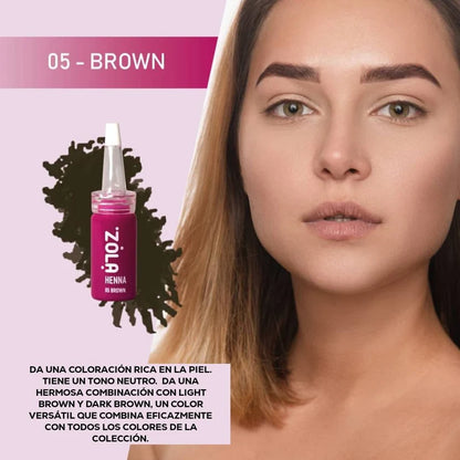 ZOLA Henna para Cejas 10 g