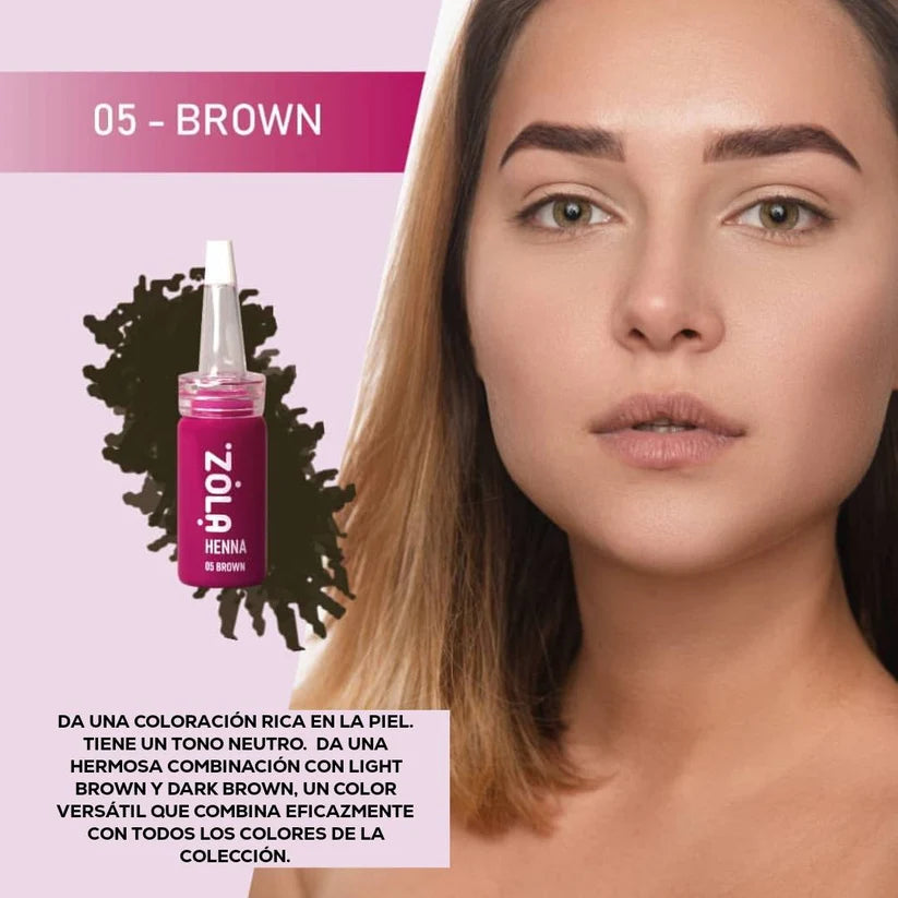 ZOLA Henna para Cejas 10 g