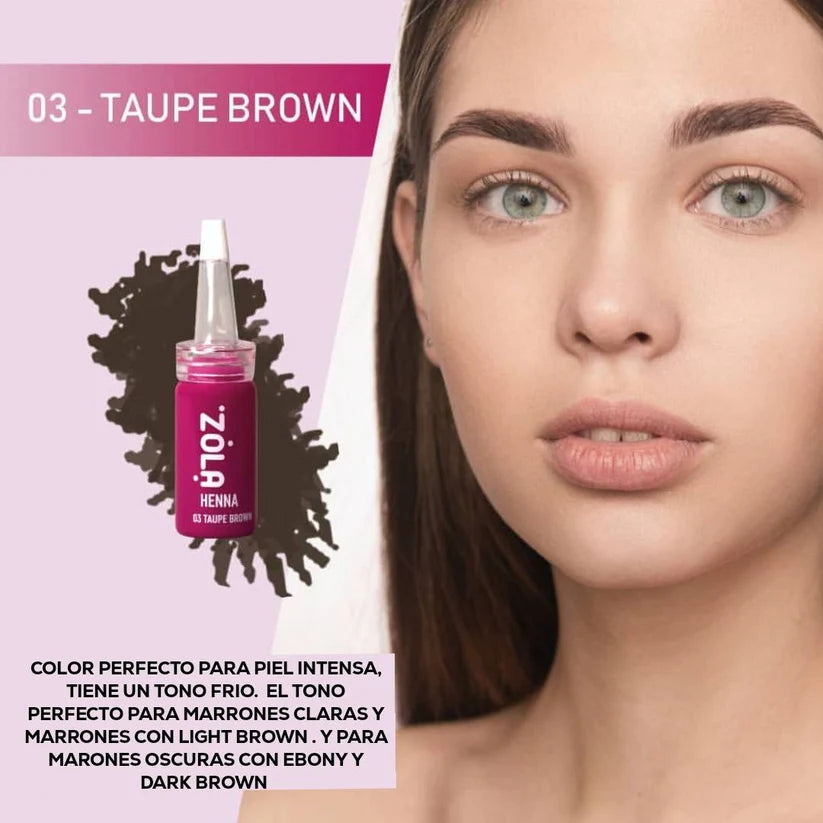 ZOLA Henna para Cejas 10 g
