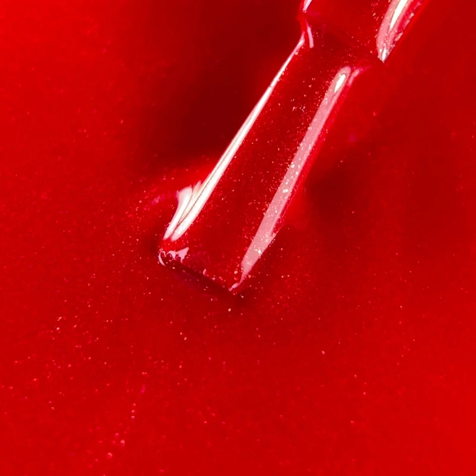BIBLIOTEKA Gel Polish Spark Red - Red with a subtle shimmer, 10 ml