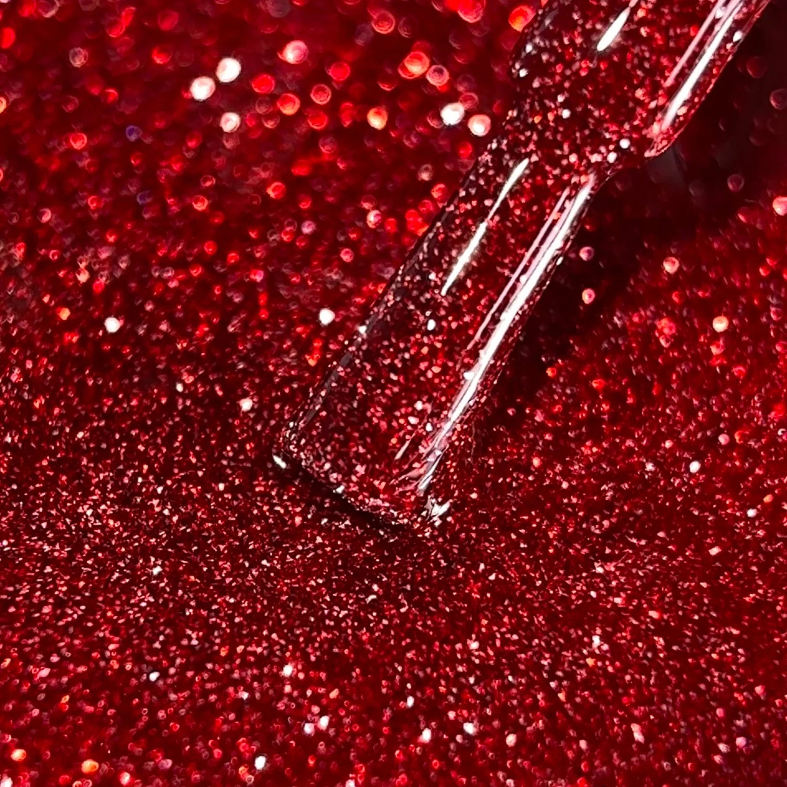BIBLIOTEKA Flash Gel Polish - Red, 10 ml