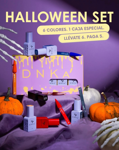 DNKa' Halloween in a Box (6 Esmaltes x 12 ml)