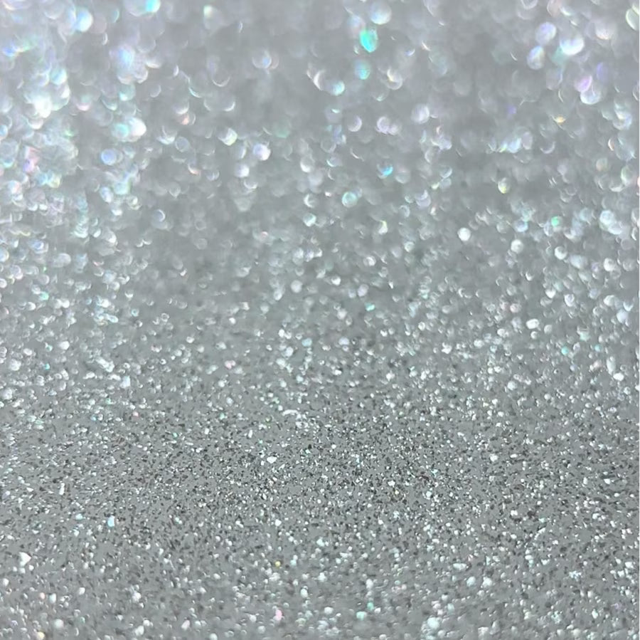 BIBLIOTEKA Top Silver Glow - sin capa pegajosa con filtro UV, 10 ml