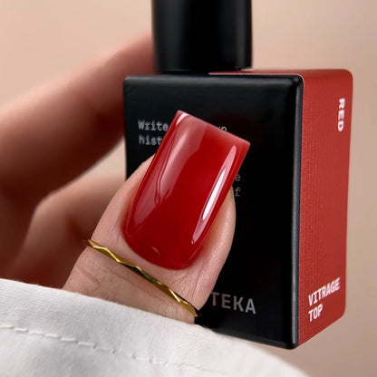 BIBLIOTEKA Cover Top Vitrage - Red, 10 ml