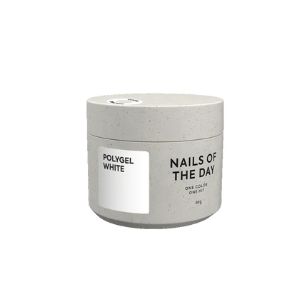 NAILSOFTHEDAY Acrygel white — Acrygel blanco, 30 g