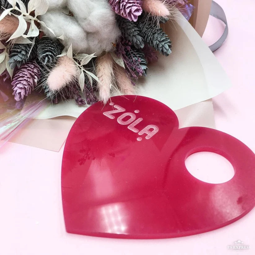 ZOLA Paleta Mezcladora en Forma de Corazón